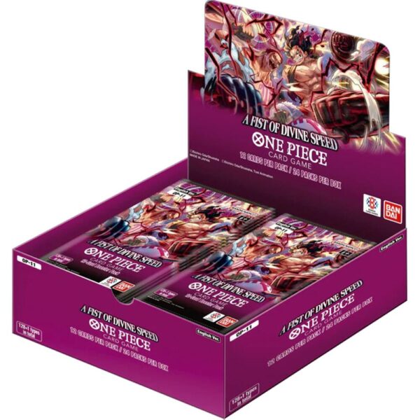 ONE PIECE (OP 11) : A Fist of Divine Speed Booster Box
